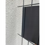 Gardlov 23911 Montážne klipy na plot 19 x 2,3 cm, 10 ks, antracit