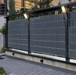 Gardlov 23909 Plotová tieniaca fólia 19 cm x 26 m, 700g/m2, antracit