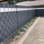 Gardlov 23909 Plotová tieniaca fólia 19 cm x 26 m, 700g/m2, antracit