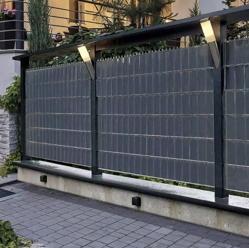 Gardlov 23909 Plotová tieniaca fólia 19 cm x 26 m, 700g/m2, antracit