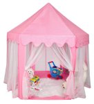 Kruzzel 23869 Stan pro děti zámek, růžová