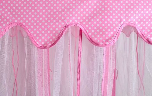 Kruzzel 23869 Stan pro děti zámek, růžová