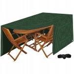 Ruhhy 23491 Krycia plachta na záhradný nábytok 240 x 180 x 100 cm, zelená