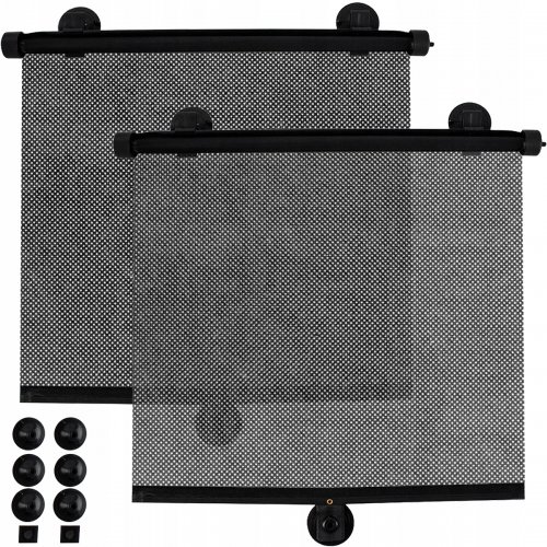 Xtrobb 23479 Roleta do auta 41 x 46 cm, 2 Ks, čierna