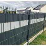 Gardlov 23697 Plotová tieniaca fólia 19 cm x 35 m, 450g/m2, sivá