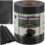 Gardlov 23696 Plotová tieniaca fólia 19 cm x 35 m, 450g/m2, antracit