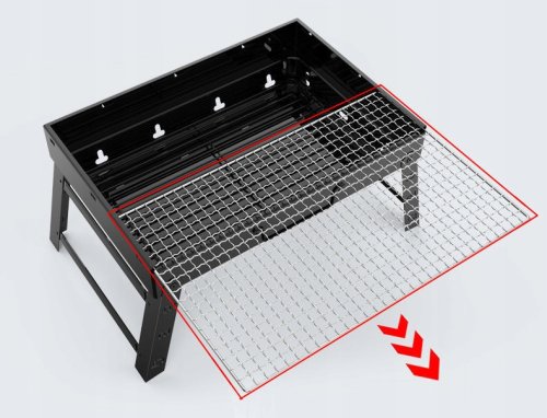 KIK KX3753 Skladací turistický gril prenosný