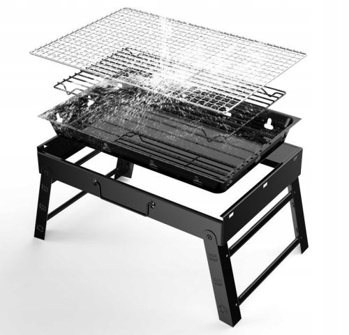 KIK KX3753 Skladací turistický gril prenosný