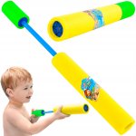 Kruzzel 23424 Pistole vodní pěnová 35 cm, žlutozelená