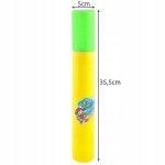 Kruzzel 23424 Pistole vodní pěnová 35 cm, žlutozelená