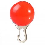Verk 19310 Svítící kulatý LED přívěšek na obojek zelený