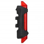 Vergionic 7966 Zadné LED svetlo na bicykel 1W, 110 mAh, IP44, červená