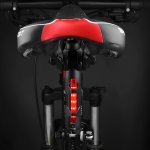 Vergionic 7966 Zadné LED svetlo na bicykel 1W, 110 mAh, IP44, červená