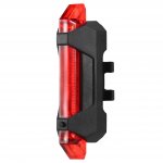 Vergionic 7966 Zadné LED svetlo na bicykel 1W, 110 mAh, IP44, červená