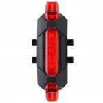 Vergionic 7966 Zadné LED svetlo na bicykel 1W, 110 mAh, IP44, červená