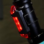 Vergionic 7966 Zadné LED svetlo na bicykel 1W, 110 mAh, IP44, červená