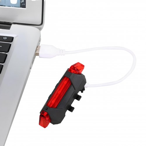 Vergionic 7966 Zadné LED svetlo na bicykel 1W, 110 mAh, IP44, červená