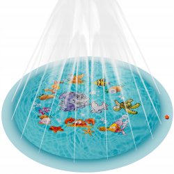 Kruzzel 23138 Záhradný detský bazénik s fontánou 170 cm