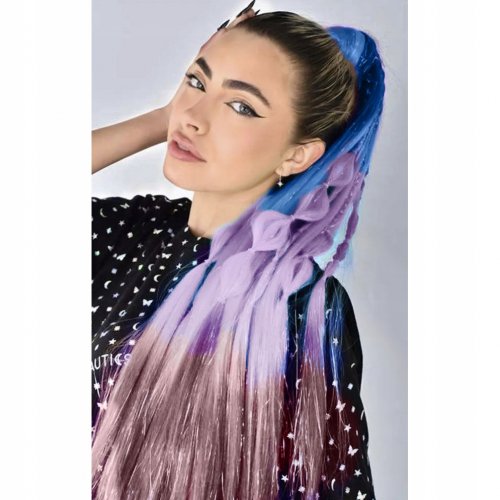 Soulima 23577 Vlasy Kanelové syntetické Copánky ombre barevné