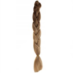 Soulima 23579 Vlasy Kanelové syntetické Vrkôčiky ombre blond