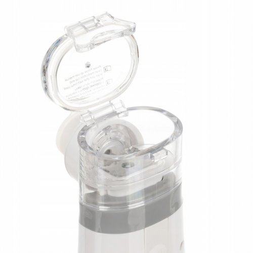 Malatec 22706 Inhalátor ultrazvukový nebulizér, 10 ml, AA, bielošedá