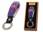 Verk 08373 Zapaľovač USB s LED osvetlením metalická