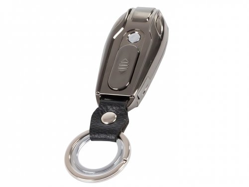 Verk 08373 Zapaľovač USB s LED osvetlením metalická