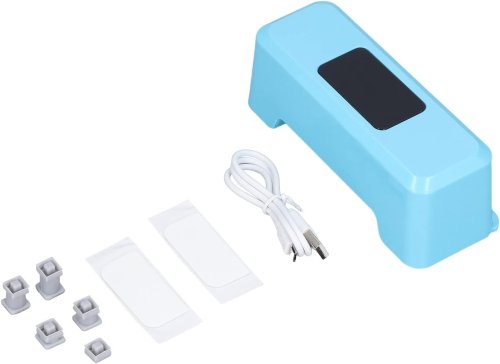 Verk 27030 Bezdotykový splachovač WC s pohybovým senzorem, IPX5, modrá