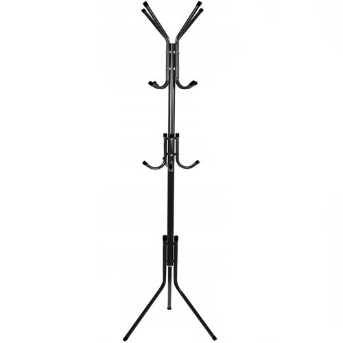 Ruhhy 23815 Stojanový věšák 175 x 42 cm černý