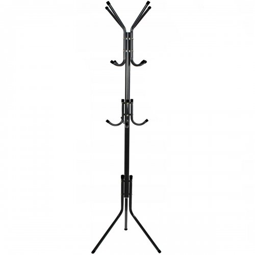 Ruhhy 23815 Stojanový věšák 175 x 42 cm černý