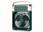 Verk 27034 Stolný mini ventilátor so zvlhčovačom vzduchu, RGB čierny
