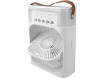 Verk 27034 Stolný mini ventilátor so zvlhčovačom vzduchu, RGB modrý