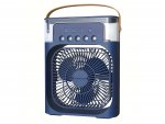 Verk 27034 Stolný mini ventilátor so zvlhčovačom vzduchu, RGB modrý