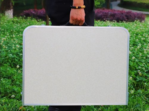 Verk 14469 Skladací kempingový set pre 4 osoby béžový