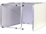 Verk 14470 Skladací kempingový stôl 180 x 60 cm béžový