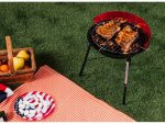 Verk 27095 BBQ gril na dřevěné uhlí, kulatý 32 cm