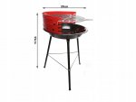 Verk 27095 BBQ gril na dřevěné uhlí, kulatý 32 cm