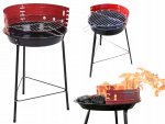 Verk 27095 BBQ gril na dřevěné uhlí, kulatý 32 cm
