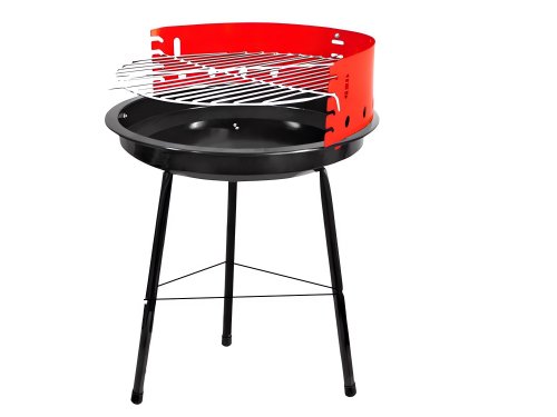 Verk 27095 BBQ gril na dřevěné uhlí, kulatý 32 cm