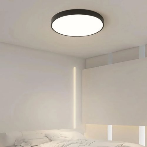 LEDLIGHT 2615 Stropné LED svietidlo 60 W, 3 farby svetla, 45 cm čierna