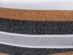 Verk 27120 Hamaka Houpací síť 200 x 150 cm hnědé pruhy