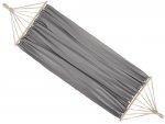 Verk 27122 Hamaka Houpací síť dřevo 220 x 150 cm šedá