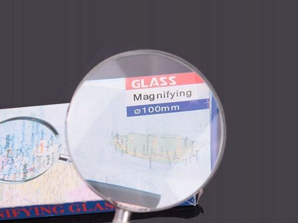 Pronett XJ4776 Čtenářská lupa 100 mm, zvětšení 3 x kov
