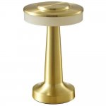 Verk 12309 LED Stolná lampa dotyková, 3 W, 1500mAh medená