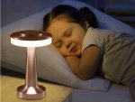Verk 12309 LED Stolná lampa dotyková, 3 W, 1500mAh medená