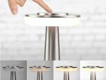 Verk 12309 LED Stolná lampa dotyková, 3 W, 1500mAh medená