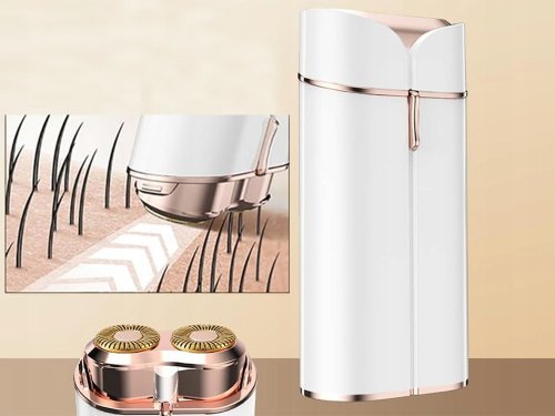 Verk 24452 Multifunkčný dámsky depilátor, 2 x AAA biely