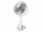 Verk 27027 Bezdrôtový skladací ventilátor s klipom biely
