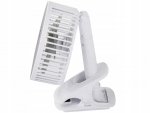 Verk 27027 Bezdrôtový skladací ventilátor s klipom biely