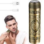 Verk 27205 Mini zastřihovač vousů bezdrátový zlatý